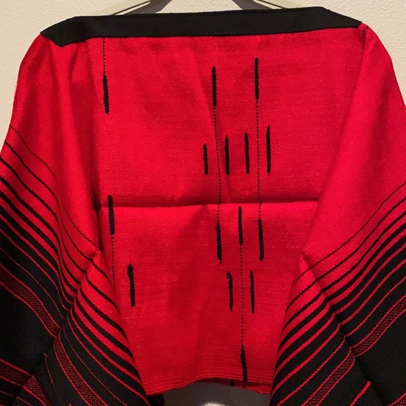 Handmade unisex pancho size one size - Picture 2 of 5
